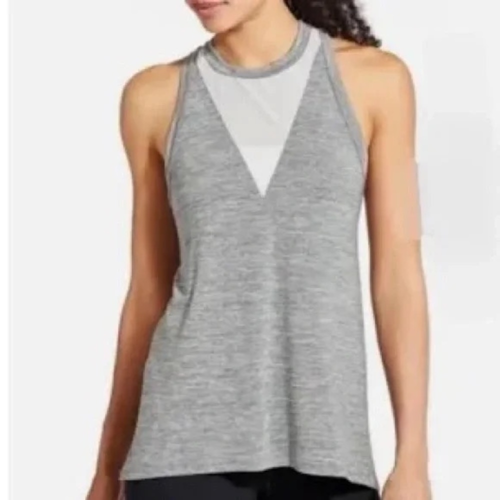 Athleta • Mesh Panel Racer Back Tank - Picture 2 of 10